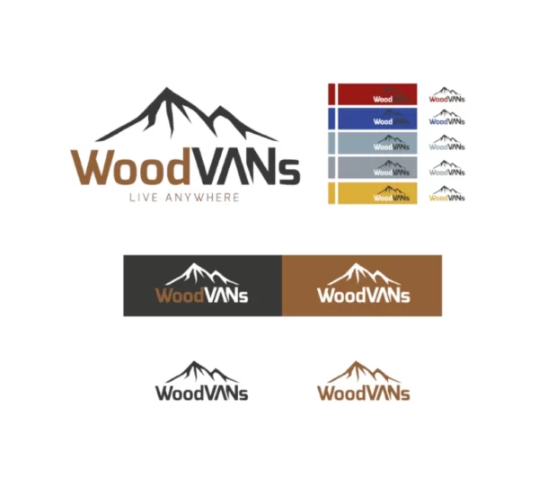 Logo tvorba WoodVANs